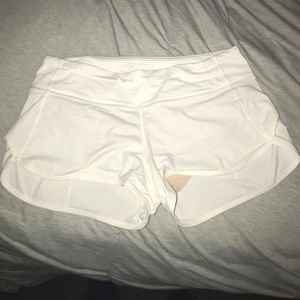 Lululemon White Shorts